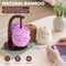 Magnetic Yarn Holder for Crocheting and Knitting, Love Wooden Yarn Ball Holder Spinner